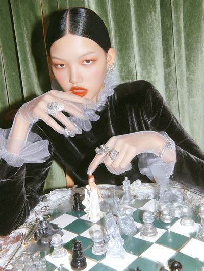Chess Game — Fashion Photography Poster. poster print