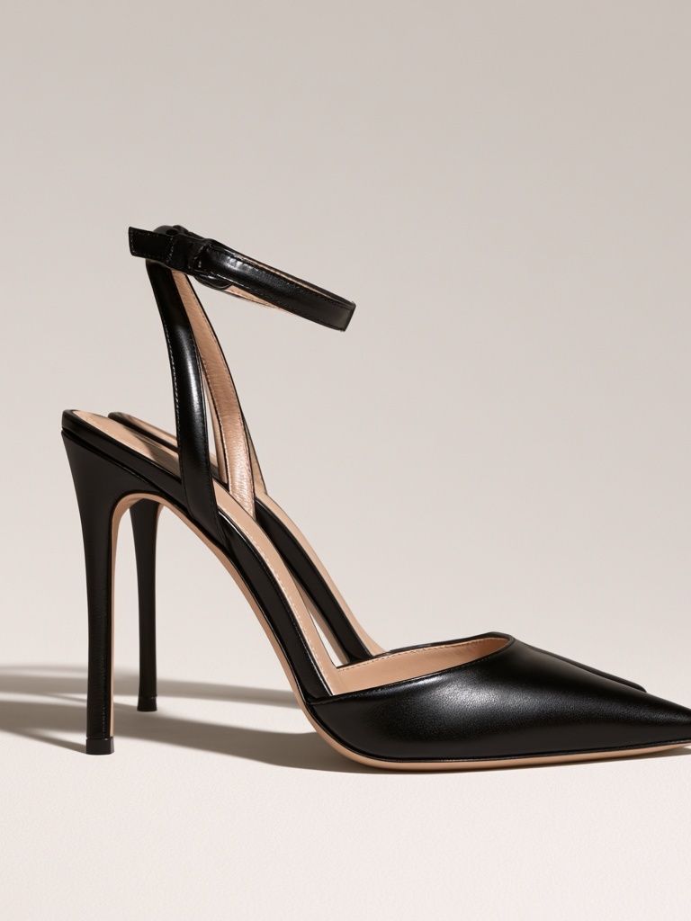 Black Stiletto Heel Fashion Poster. poster — fashion art