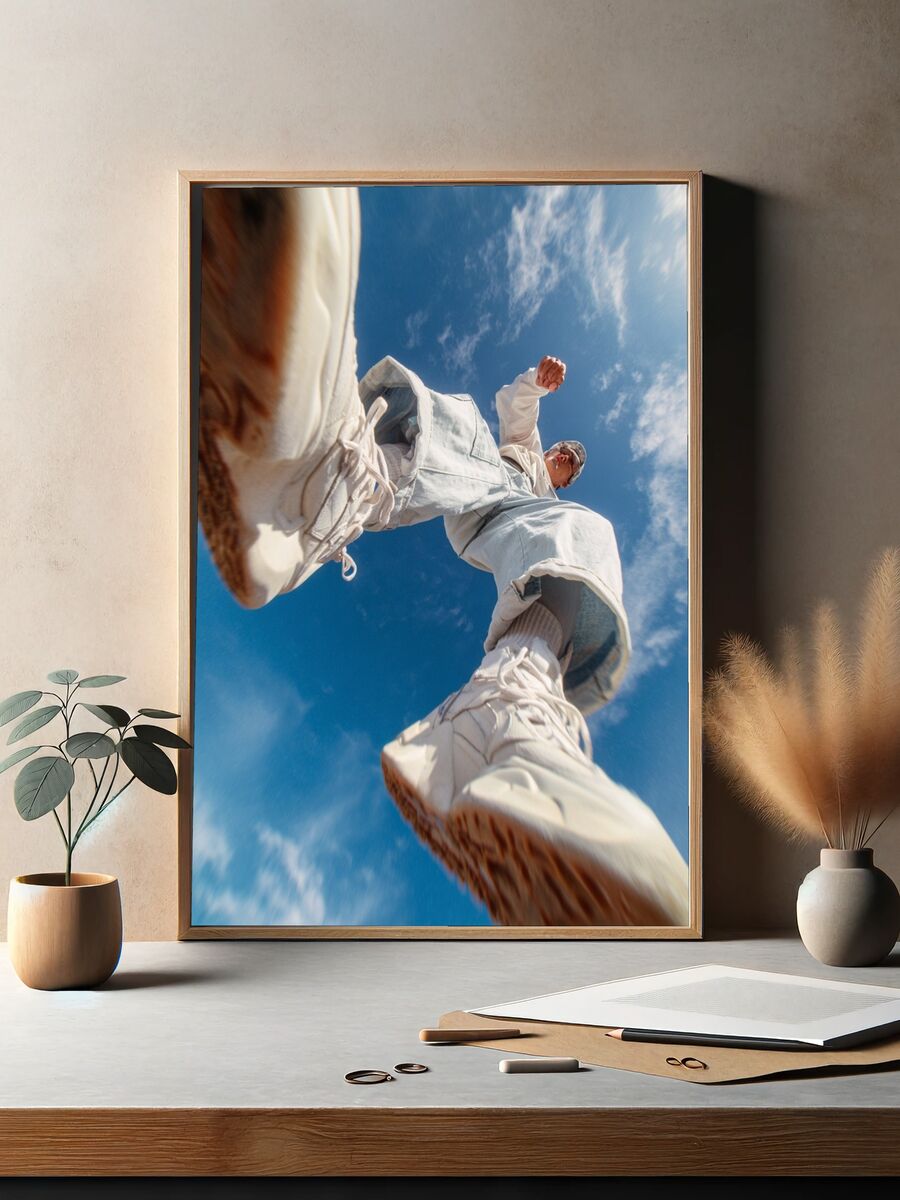 Street Style Sneakers — Fashion Print. — room view 2