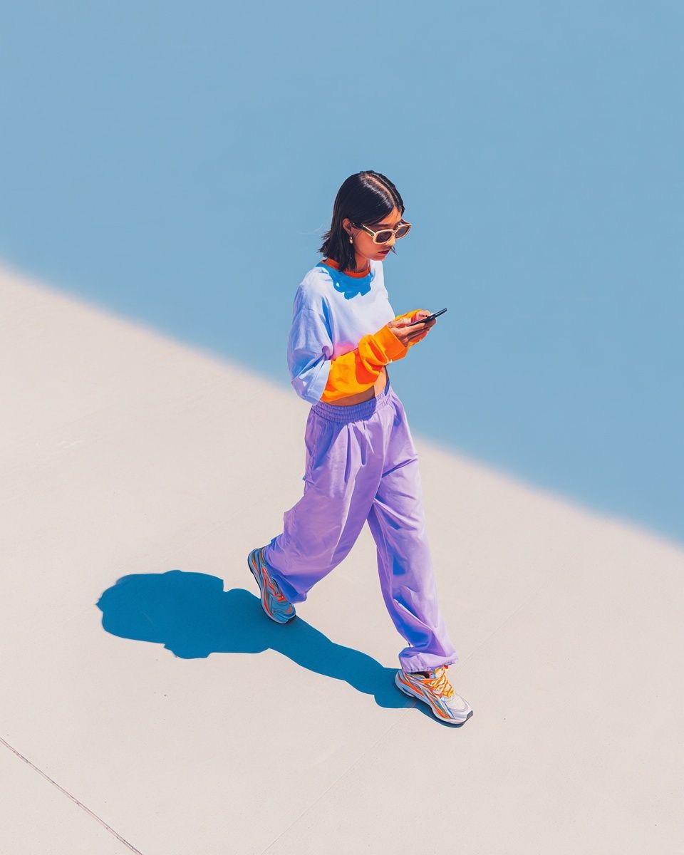 Fashionable Street Style Poster. poster — fashion art