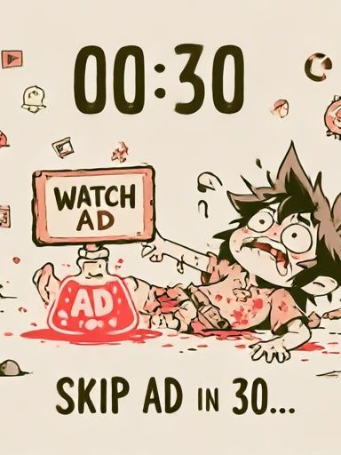 Skip Ad in 30 Funny Poster. poster detail