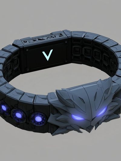 Dark Fantasy Wolf Ring Print. poster print
