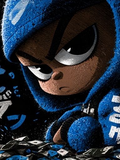 Mega Man Character Illustration Poster. poster detail