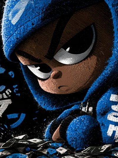 Mega Man Character Illustration Poster. poster