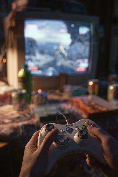 Retro Gaming Controller Poster. poster