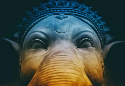Ganesha Sculpture — Fine Art Print. poster print