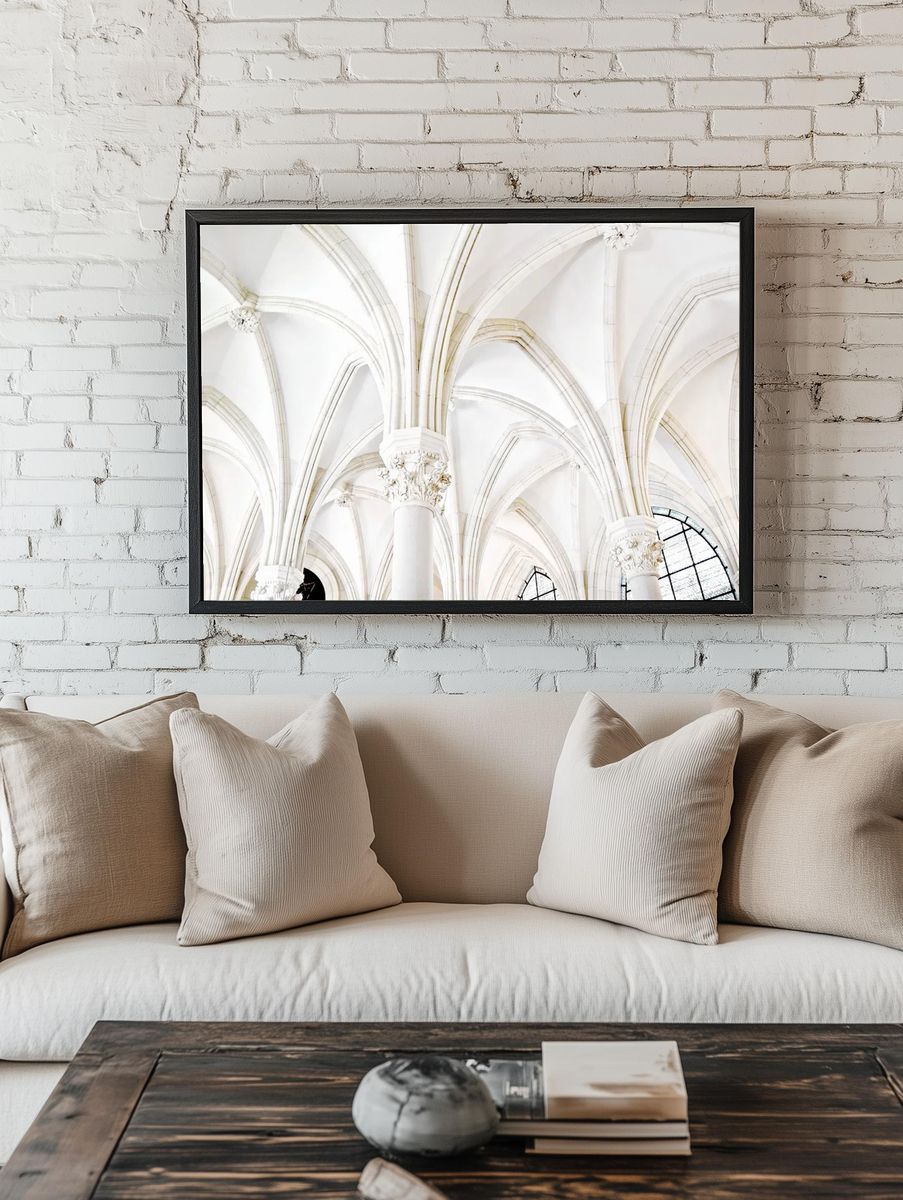 Gothic Architecture — Photography Print. — room view 1