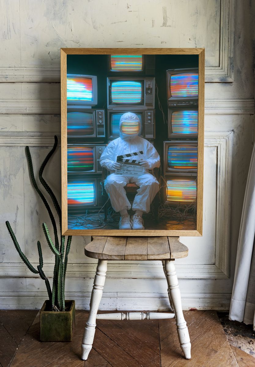 Glitch Art — Surreal Print room preview