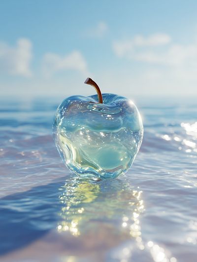 Glass Apple