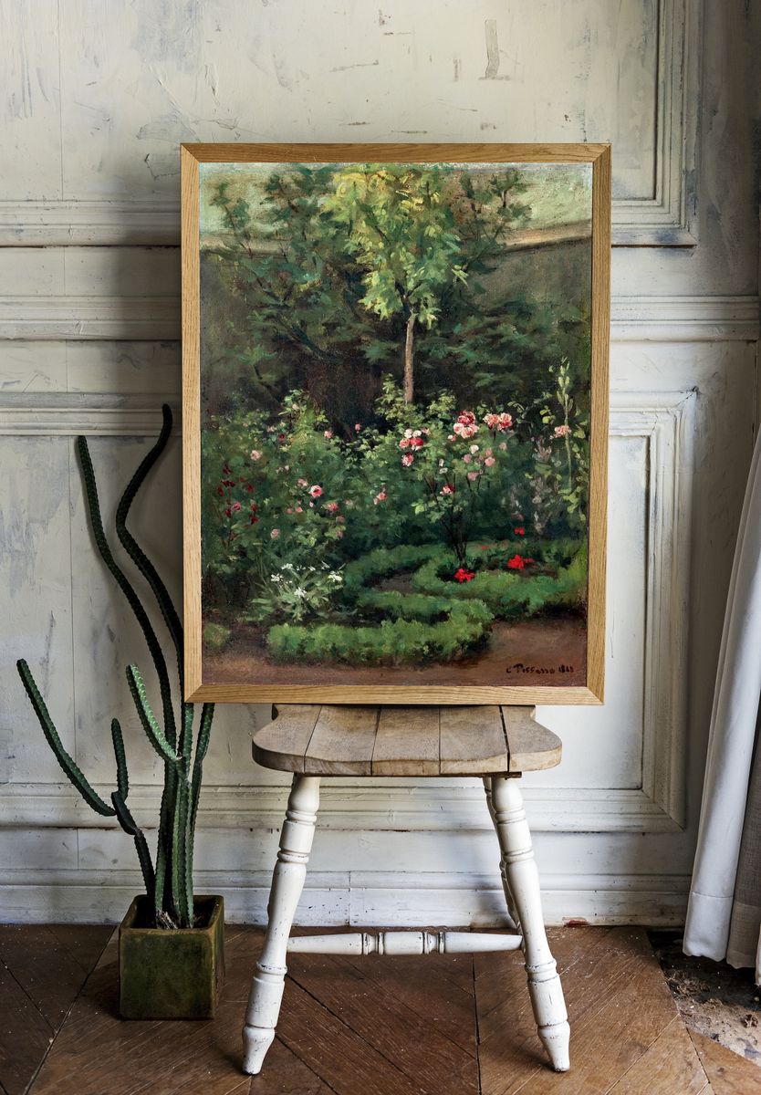 Lush Garden Scene — Fine Art Print room preview