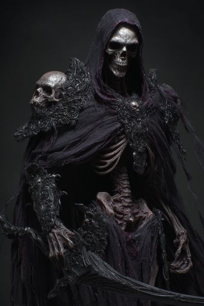 Grim Reaper — Dark Fantasy Print. poster