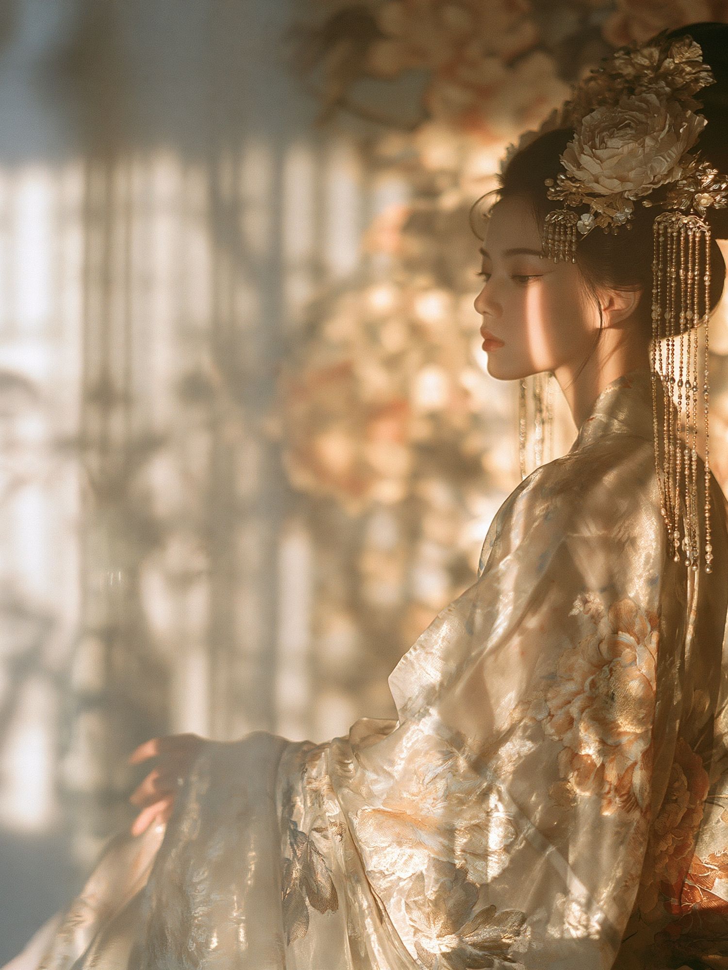 Geisha Portrait Photography Poster. poster detail