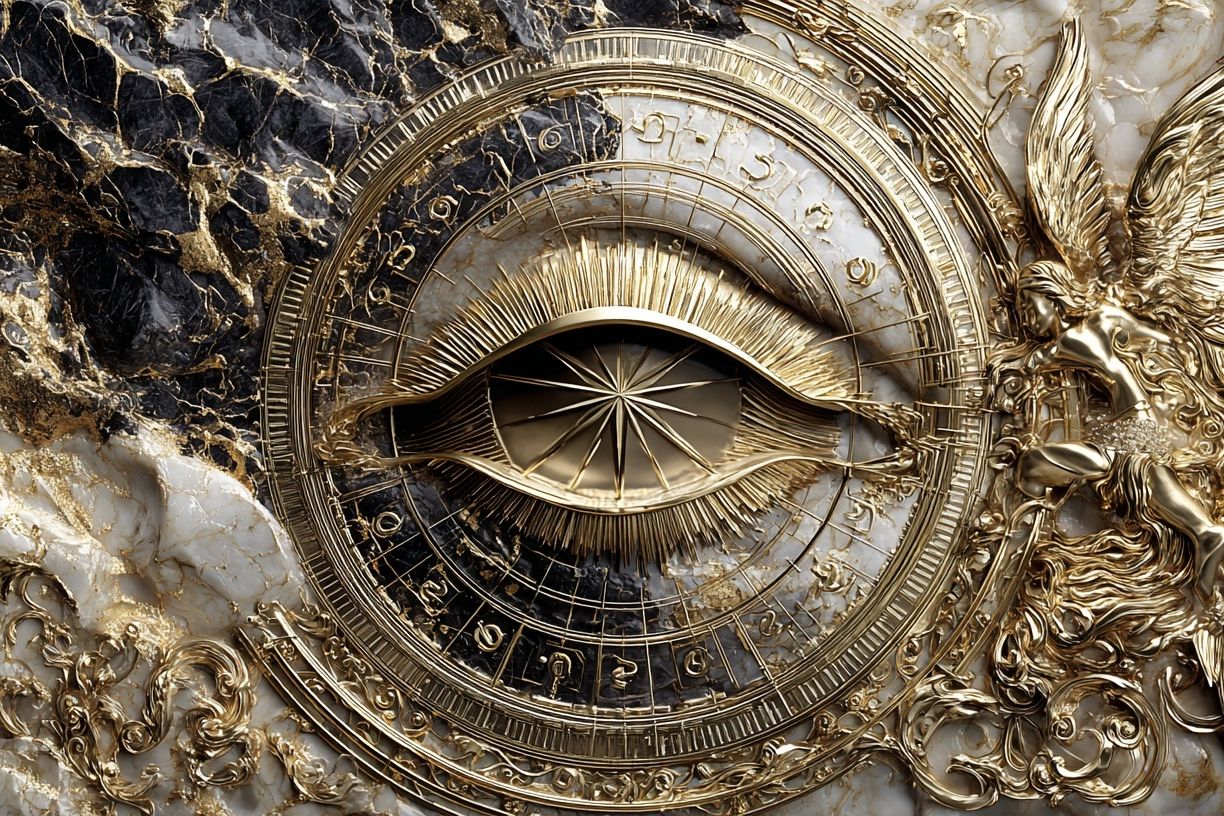 Golden Eye of Providence — Fine Art Print. poster detail