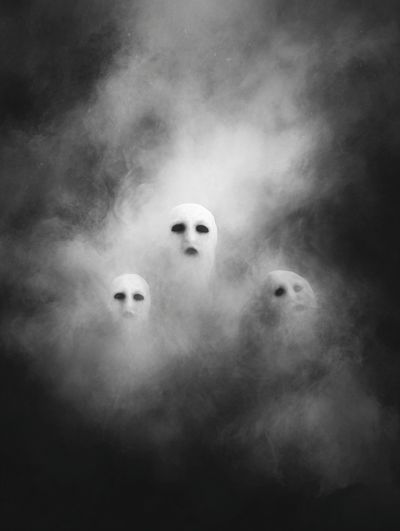 Ghostly Figures — Fine Art Print. poster print