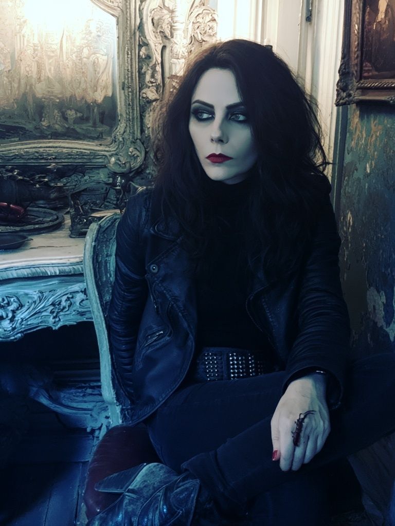 Gothic Portrait — Fine-Art Print. poster — fine-art art