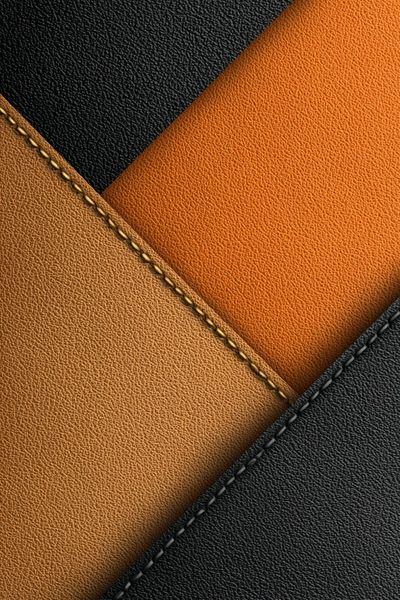 Geometric Leather Textures Poster. poster