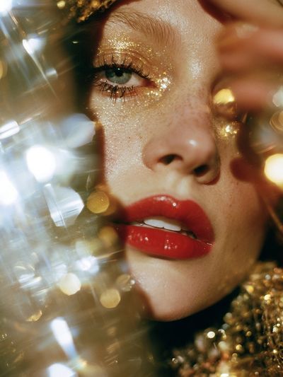 Glamorous Gold Portrait Poster.