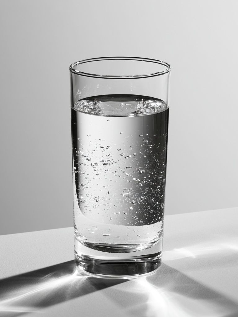Glass of Water Photography Poster. poster — photography art