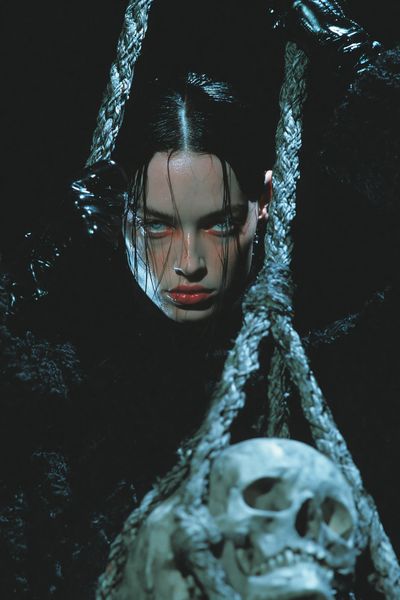 Gothic Portrait Photography Poster.