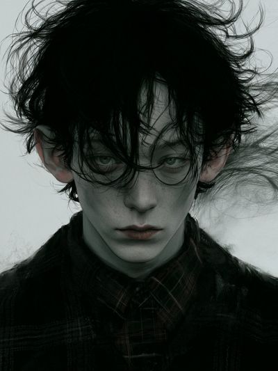 Gothic Portrait Photography Poster.