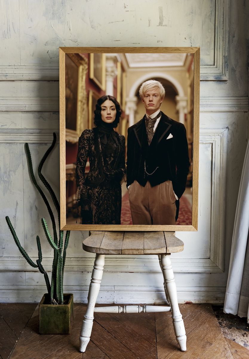 Gothic Portrait Photography Poster. room preview