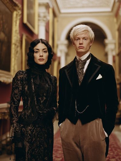 Gothic Portrait Photography Poster.
