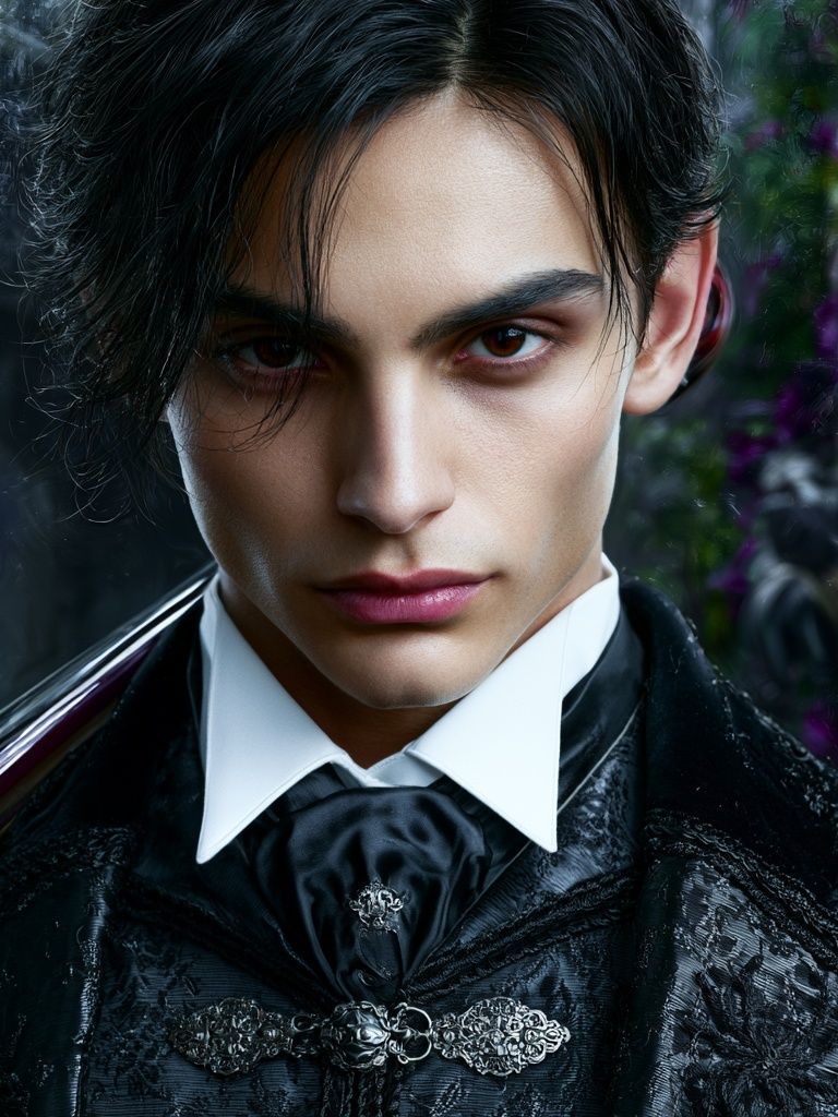 Gothic Portrait Photography Poster. poster — photography art