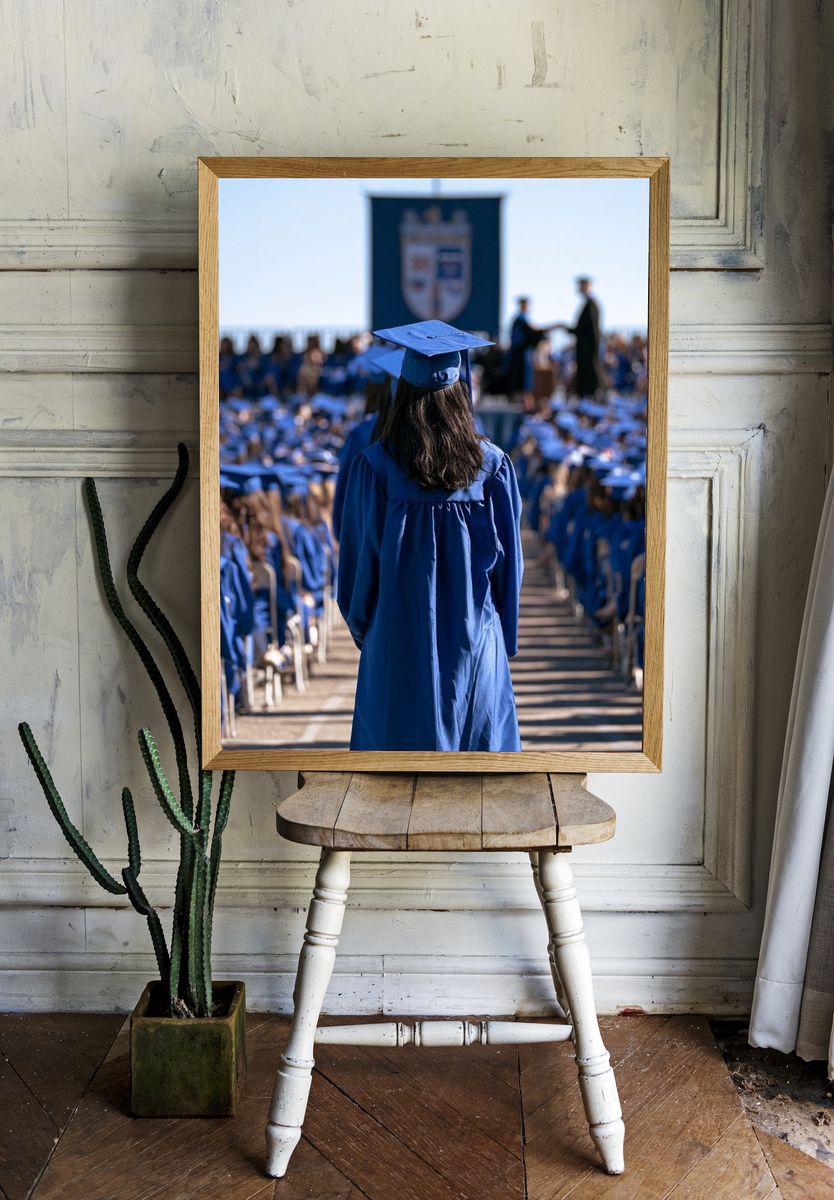 Graduation Ceremony Photography Poster. — room view 1