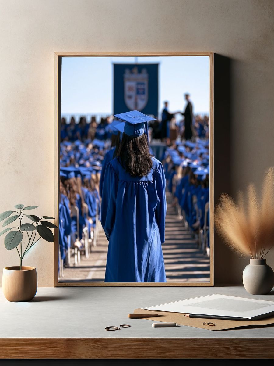 Graduation Ceremony Photography Poster. — room view 2