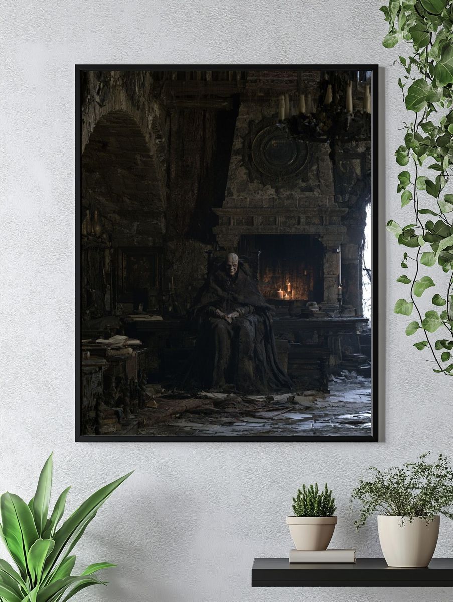 Gothic Throne Room — Fine-Art Print. — room view 4