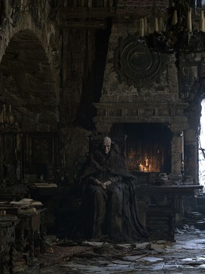Gothic Throne Room — Fine-Art Print. poster