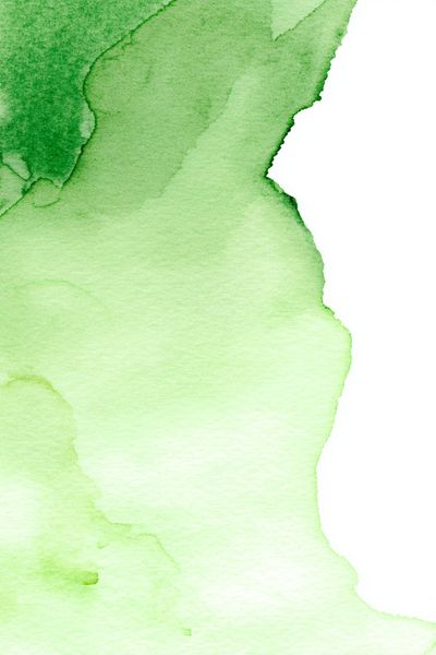 Green Watercolor Abstract Poster. poster print