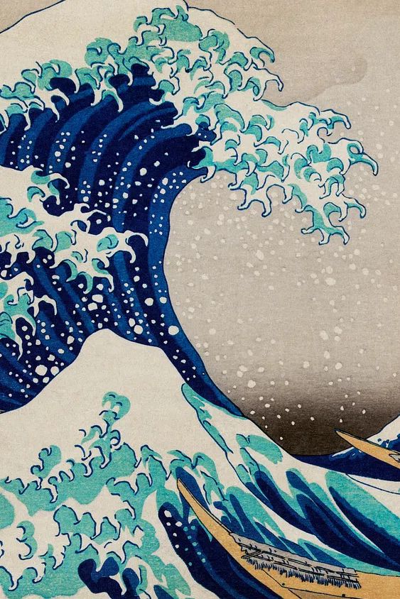 The Great Wave off Kanagawa — Fine Art Print. poster detail