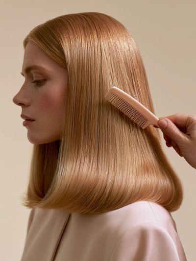 Elegant Hair Care Photography Poster. poster