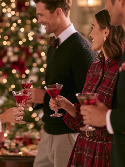 Holiday Cocktail Party Photography Poster. poster