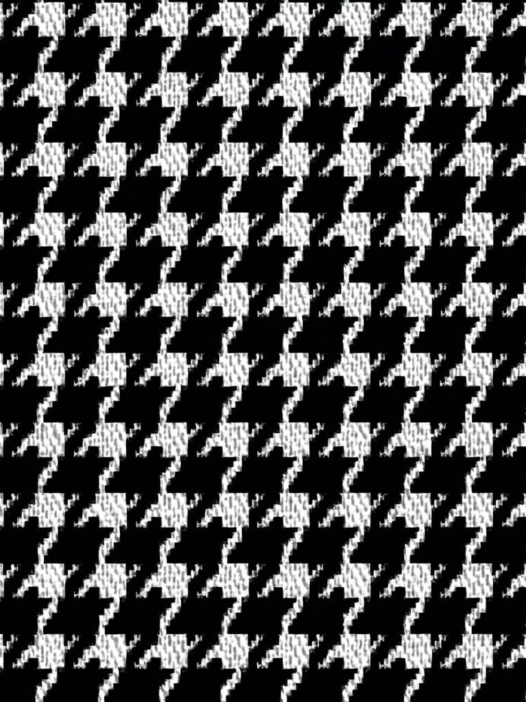 Houndstooth Pattern — Minimalist Print. poster — minimalist art