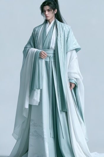 Hanfu Portrait Photography Poster. poster — photography art