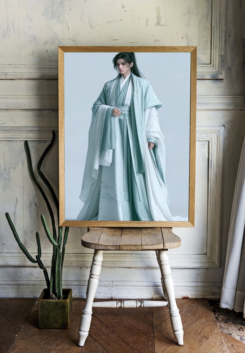 Hanfu Portrait Photography Poster. — room view 1