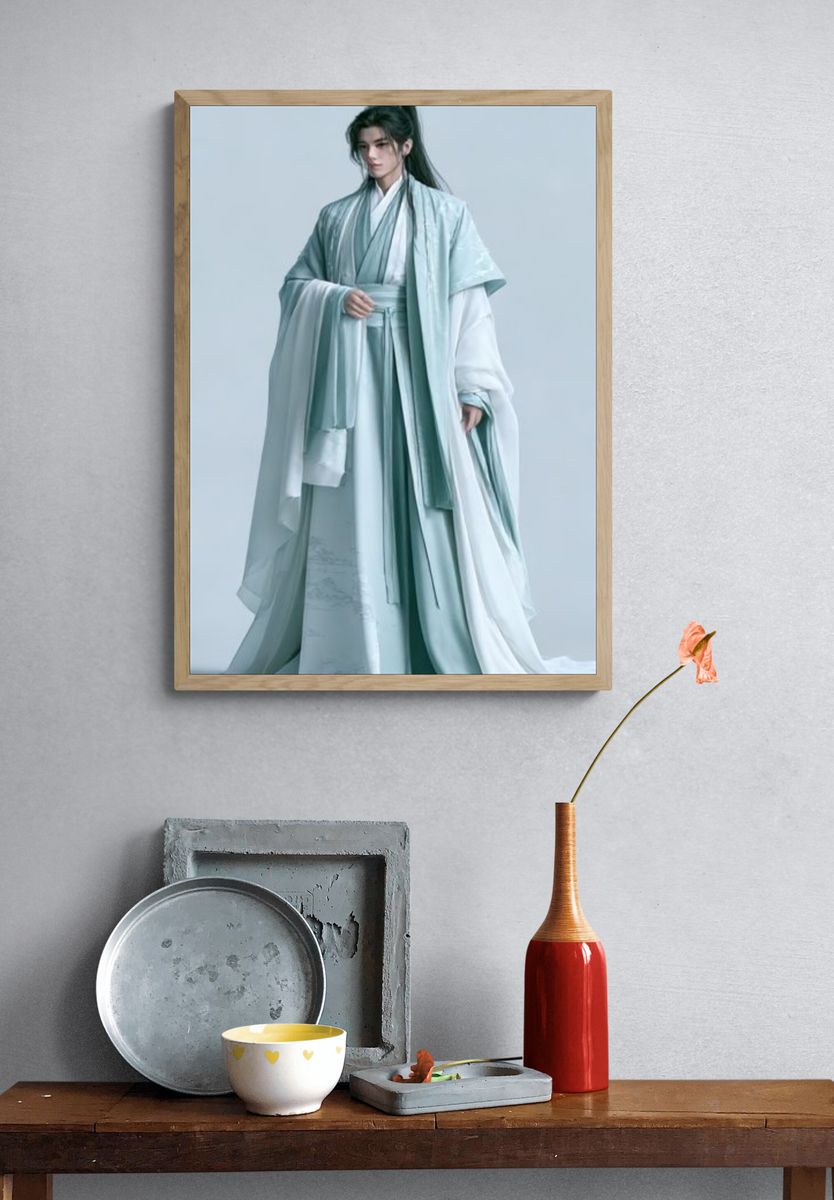 Hanfu Portrait Photography Poster. — room view 3