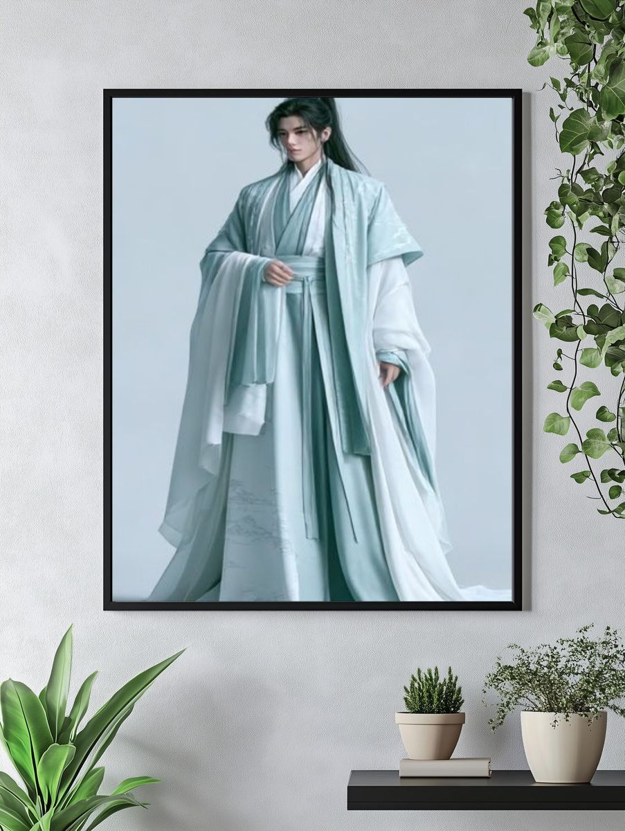 Hanfu Portrait Photography Poster. — room view 4