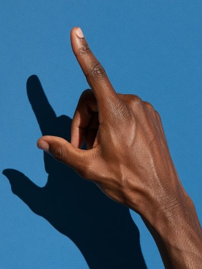 Hand Gesture Photography Poster. poster