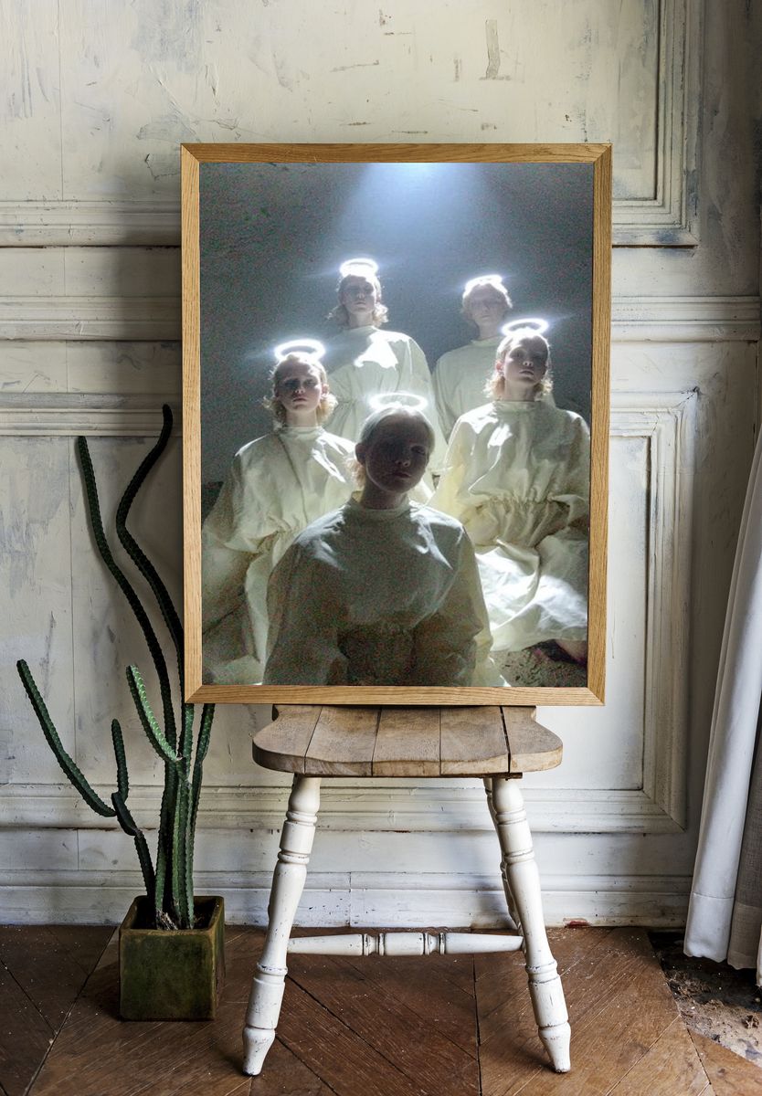 Halo Figures Photography Poster. — room view 1