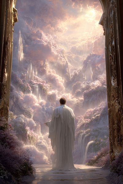 Heavenly Landscape — Fine Art Print. poster print