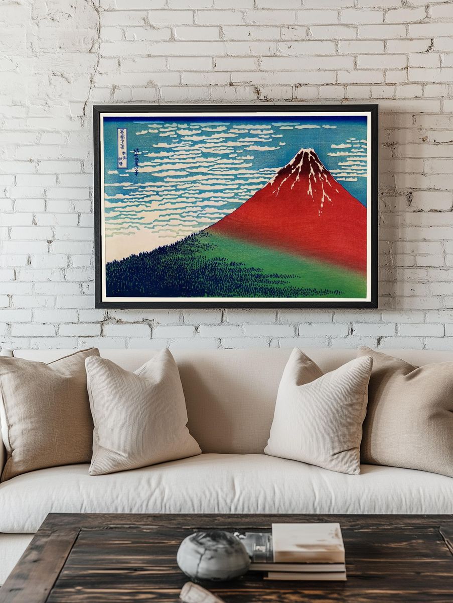 Katsushika Hokusai 's Fine Wind. room preview