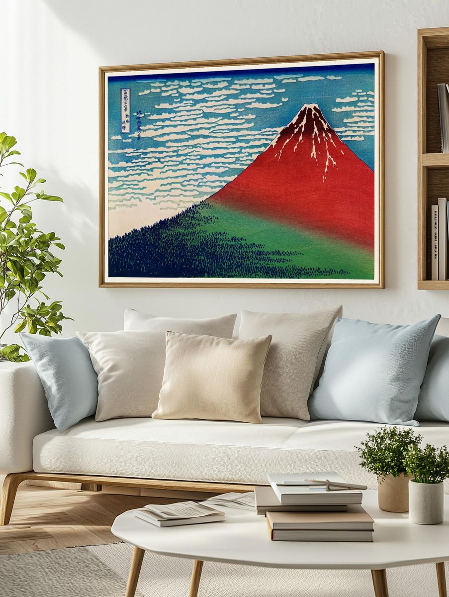 Katsushika Hokusai 's Fine Wind. — room view 2