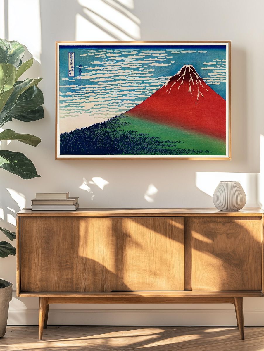 Katsushika Hokusai 's Fine Wind. — room view 3