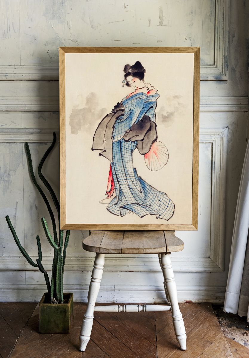 Woman, Full-Length Portrait, Standing, Facing. — room view 1
