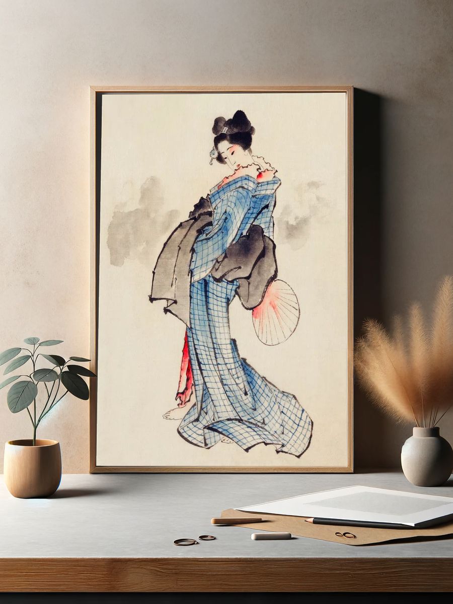 Woman, Full-Length Portrait, Standing, Facing. — room view 2