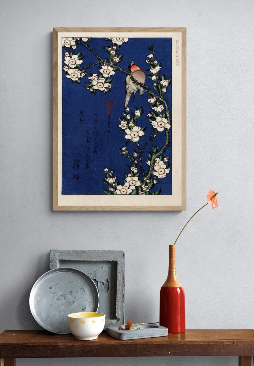 Katsushika Hokusai (1760-1849), Robin branch. — room view 3