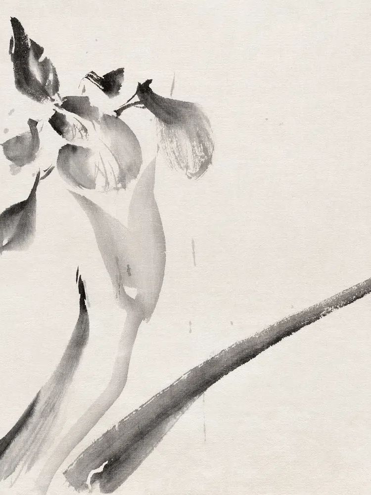 Katsushika Hokusai's Album Sketches Katsushika. poster — fine-art art